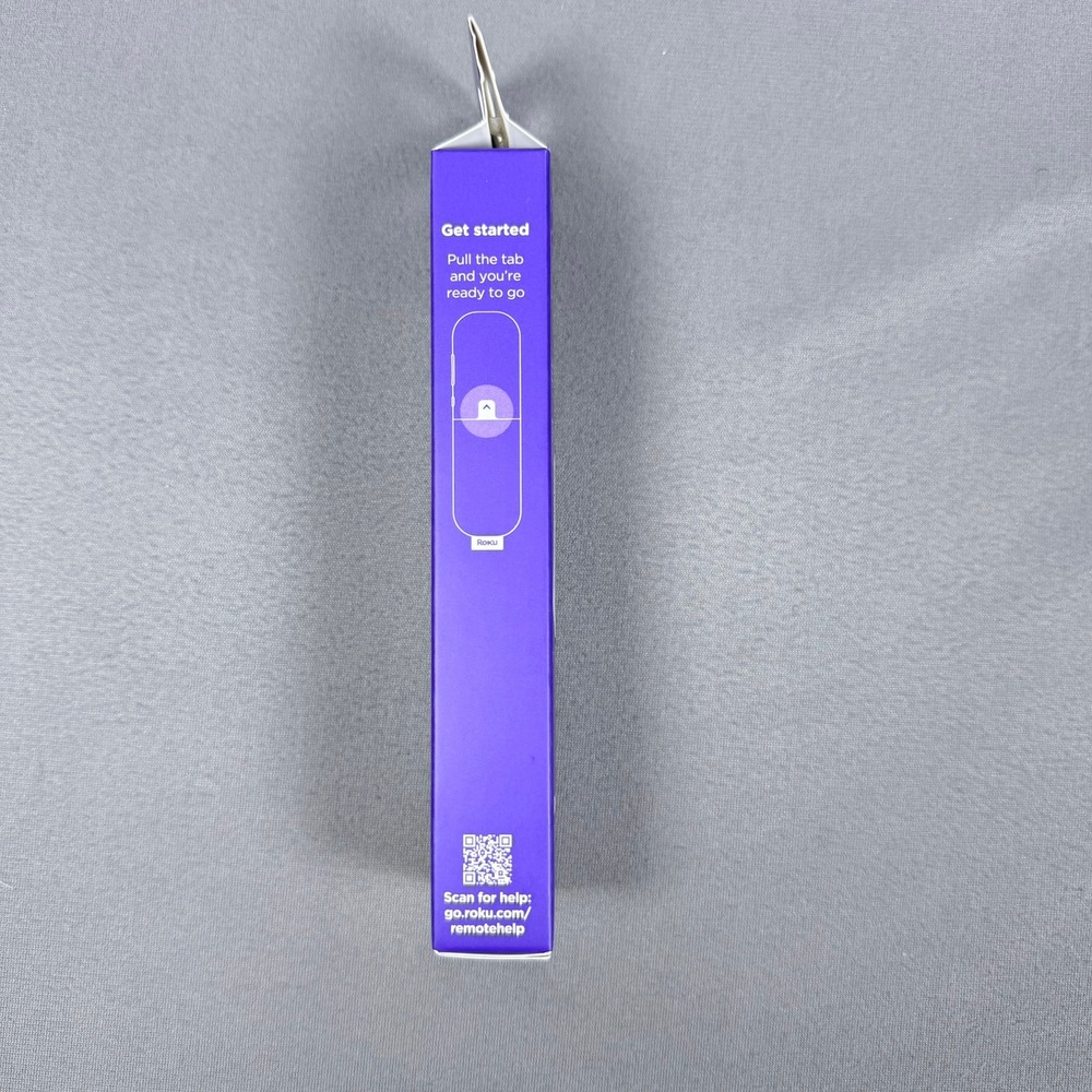 Roku RCC1R Roku TV Remote Replacement Black Infrared TV Controls New In Box - Picture 2 of 5